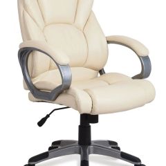 Кресло офисное BRABIX "Eldorado EX-504", экокожа, бежевое, 531167 в Сургуте - surgut.mebel24.online | фото