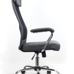 Кресло офисное BRABIX "Flight EX-540" (хром, ткань, сетка, серое) 531848 в Сургуте - surgut.mebel24.online | фото 3