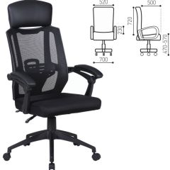 Кресло офисное BRABIX "Nexus ER-401" (черное) 531835 в Сургуте - surgut.mebel24.online | фото 2