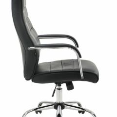 Кресло офисное BRABIX "Stark EX-547" (экокожа, хром, черное) 531948 в Сургуте - surgut.mebel24.online | фото 3