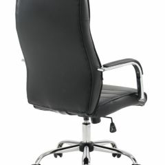 Кресло офисное BRABIX "Stark EX-547" (экокожа, хром, черное) 531948 в Сургуте - surgut.mebel24.online | фото 4