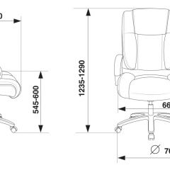 Кресло руководителя Бюрократ T-9925SL/BLACK в Сургуте - surgut.mebel24.online | фото 4