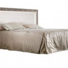 Кровать 2-х спальная (1,8 м) Тиффани штрих-лак/серебро с подъемным механизмом (ТФКР180-1[3]) в Сургуте - surgut.mebel24.online | фото