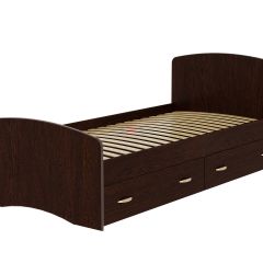 Кровать-6 одинарная с 2-мя ящиками (800*2000) в Сургуте - surgut.mebel24.online | фото 3