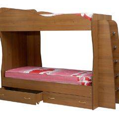 Кровать детская 2-х ярусная Юниор-1 (800*2000) ЛДСП в Сургуте - surgut.mebel24.online | фото