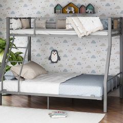 Кровать двухъярусная "Гранада-1 140" Серый в Сургуте - surgut.mebel24.online | фото