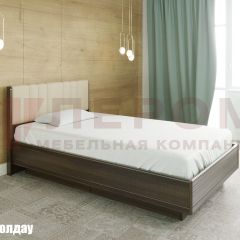 Кровать КР-1012 с мягким изголовьем в Сургуте - surgut.mebel24.online | фото