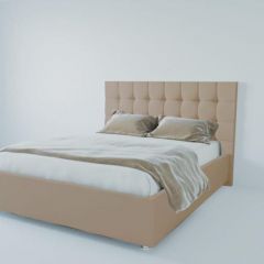 Кровать Венеция без основания 800 (велюр светло-серый) в Сургуте - surgut.mebel24.online | фото