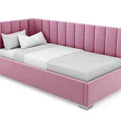 Кровать угловая Хлоя интерьерная +основание (80х200) в Сургуте - surgut.mebel24.online | фото 6