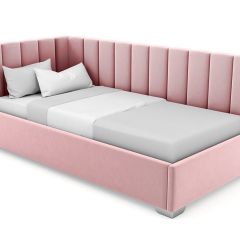 Кровать угловая Хлоя интерьерная +основание (80х200) в Сургуте - surgut.mebel24.online | фото 11