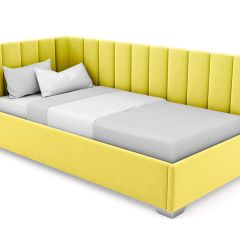 Кровать угловая Хлоя интерьерная +основание (90х200) в Сургуте - surgut.mebel24.online | фото 14