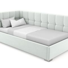 Кровать угловая Мия интерьерная +основание (90х200) в Сургуте - surgut.mebel24.online | фото 5
