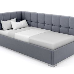 Кровать угловая Мия интерьерная +основание (90х200) в Сургуте - surgut.mebel24.online | фото 8