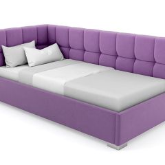 Кровать угловая Мия интерьерная +основание (90х200) в Сургуте - surgut.mebel24.online | фото 20