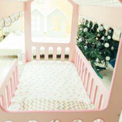 Кровать-домик без ящика 800*1600 (Розовый) в Сургуте - surgut.mebel24.online | фото 3