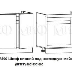 ЛИЗА-2 Кухонный гарнитур 1,6 Белый глянец холодный в Сургуте - surgut.mebel24.online | фото 6