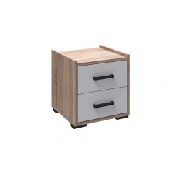 Модульная Спальня Соната (Белый/Дуб Крафт Золотой) в Сургуте - surgut.mebel24.online | фото 5