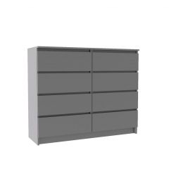 МОРИ МК 1200.8 Комод (графит) в Сургуте - surgut.mebel24.online | фото 2