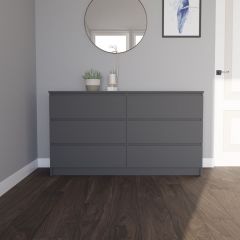 МОРИ МК 1380.6 Комод (графит) в Сургуте - surgut.mebel24.online | фото