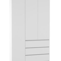 МОРИ МШ 1200.1 Шкаф (белый) в Сургуте - surgut.mebel24.online | фото 2