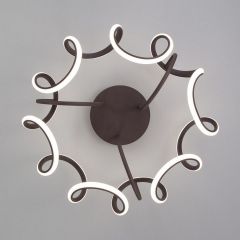 Накладной светильник Eurosvet Alstroemeria 90238/1 кофе в Сургуте - surgut.mebel24.online | фото 2