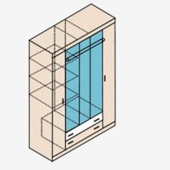 НИКА Н13 Шкаф для одежды в Сургуте - surgut.mebel24.online | фото 5