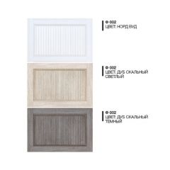 Обувница Комфорт Ф 002 Фасад 3D Гармонь ребро (3 секции) в Сургуте - surgut.mebel24.online | фото 4