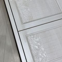 Обувница Комфорт Ф 002 Фасад 3D Гармонь ребро (3 секции) в Сургуте - surgut.mebel24.online | фото 3