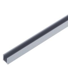 Планка торцевая "П" 6 мм для стеновой панели (алюминий) в Сургуте - surgut.mebel24.online | фото 1