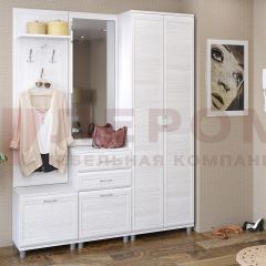 Прихожая Мелисса композиция 11 (Снежный Ясень) в Сургуте - surgut.mebel24.online | фото