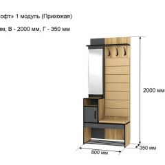 ОЛЬГА-ЛОФТ 1 Прихожая в Сургуте - surgut.mebel24.online | фото 4