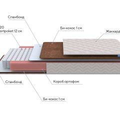 PROxSON Матрас Base M Roll (Ткань Синтетический жаккард) 120x200 в Сургуте - surgut.mebel24.online | фото 7