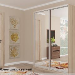 Шкаф №1 1.7-2 Оптима 2400х1704х572 (фасад 2 зеркала) в Сургуте - surgut.mebel24.online | фото 4