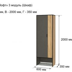 ОЛЬГА-ЛОФТ 3 Шкаф 2-х створчатый в Сургуте - surgut.mebel24.online | фото 4