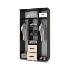 ВИОРА Шкаф 3-х дверный В34 в Сургуте - surgut.mebel24.online | фото 4