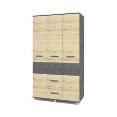 ВИОРА Шкаф 3-х дверный В34 в Сургуте - surgut.mebel24.online | фото 5