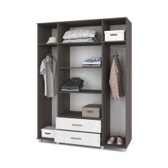 ЕВА Шкаф 4-х дверный Е43 в Сургуте - surgut.mebel24.online | фото 2