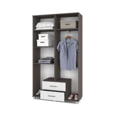 КАРИНА Шкаф 4-х дверный К43 в Сургуте - surgut.mebel24.online | фото 2