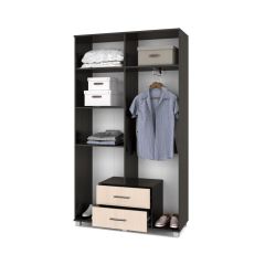 КАРИНА Шкаф 4-х дверный К43 в Сургуте - surgut.mebel24.online | фото 4
