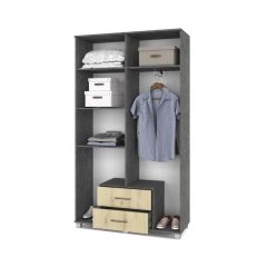 КАРИНА Шкаф 4-х дверный К43 в Сургуте - surgut.mebel24.online | фото 8