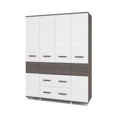 ВИОРА Шкаф 4-х дверный В43 в Сургуте - surgut.mebel24.online | фото