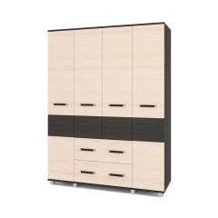 ВИОРА Шкаф 4-х дверный В43 в Сургуте - surgut.mebel24.online | фото 3