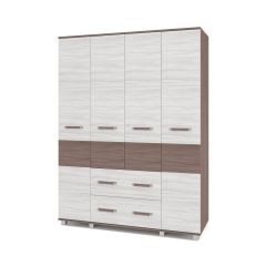 ВИОРА Шкаф 4-х дверный В43 в Сургуте - surgut.mebel24.online | фото 7