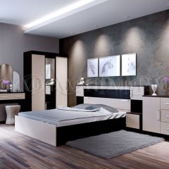 БАСЯ Шкаф (Дуб беленый/Венге) в Сургуте - surgut.mebel24.online | фото 3