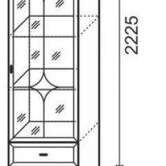 Шкаф для посуды Венеция 9 бодега в Сургуте - surgut.mebel24.online | фото 3