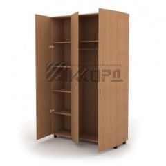 Шкаф комбинированный для одежды ШГ 84.3 (1200*620*1800) в Сургуте - surgut.mebel24.online | фото