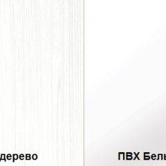 Стенка Румба арт. 03.272 (Белое дерево/Белый глянец) Шкаф комбинированный в Сургуте - surgut.mebel24.online | фото 3