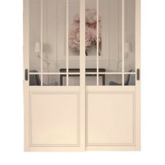 Шкаф-купе 1500 серии NEW CLASSIC K2+K2+B2+PL2(2 ящика+1 штанга+1 полка) профиль «Капучино» в Сургуте - surgut.mebel24.online | фото 14