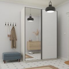 Шкаф-купе 1600 серии SOFT D1+D3+B2+PL1 (2 ящика+1штанга) профиль «Графит» в Сургуте - surgut.mebel24.online | фото
