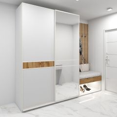 Шкаф-купе 1800 серии SOFT D6+D4+B2+PL2 (2 ящика+1штанга+1 полка) профиль «Капучино» в Сургуте - surgut.mebel24.online | фото 5